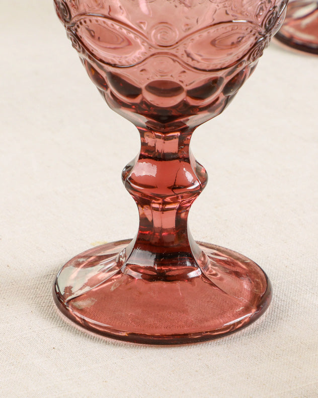 Aurielle Pink Wine Goblet
