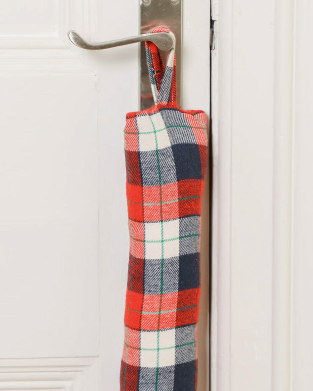 Highland Plaid Fabric Draught Excluder