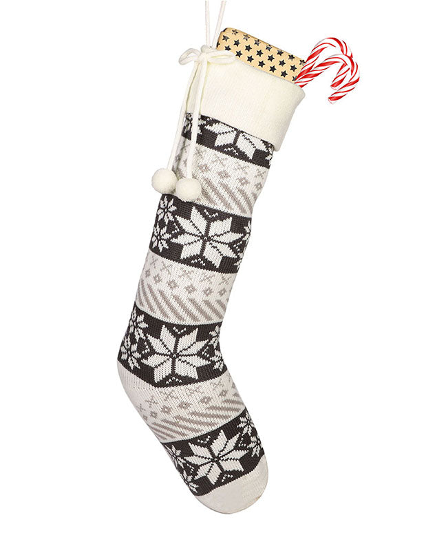 Present filled christmas stocking