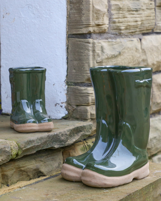 Ceramic Welly Planter Collection