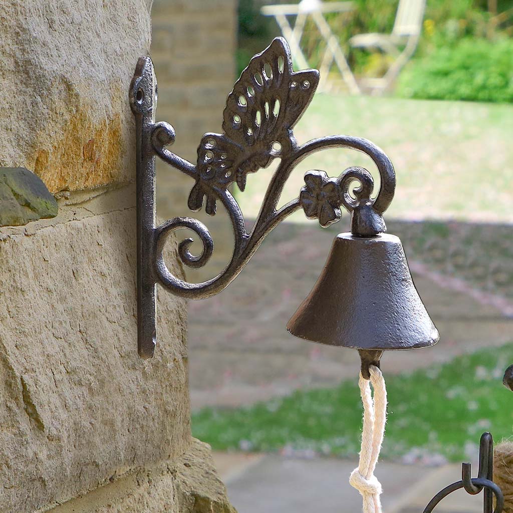 Cast Iron Butterfly Door Bell
