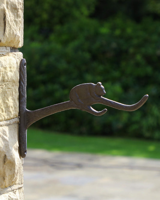 Bear Hanging Basket Bracket