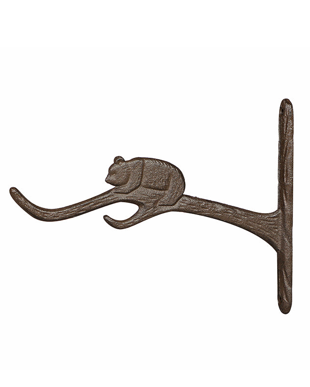Bear Hanging Basket Bracket