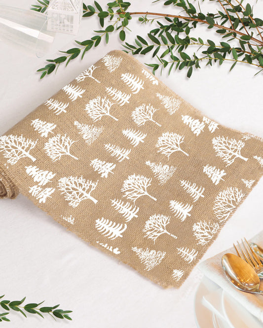 Woodland Natural Jute Table Runner