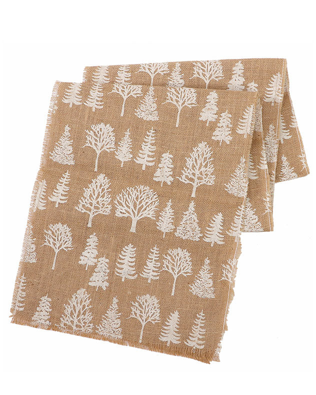 Woodland Natural Jute Table Runner