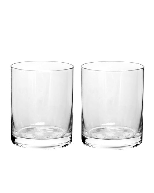 Pair of Classic Glass Whisky Tumblers
