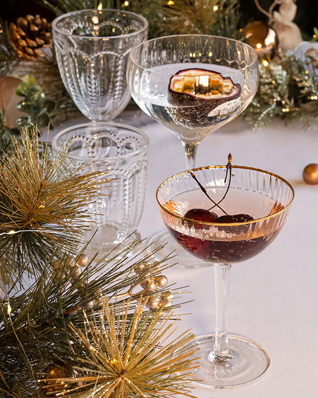 Set of 4 Champagne Saucers