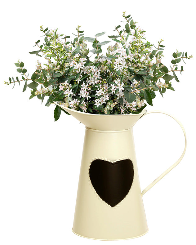 cream pitcher vase