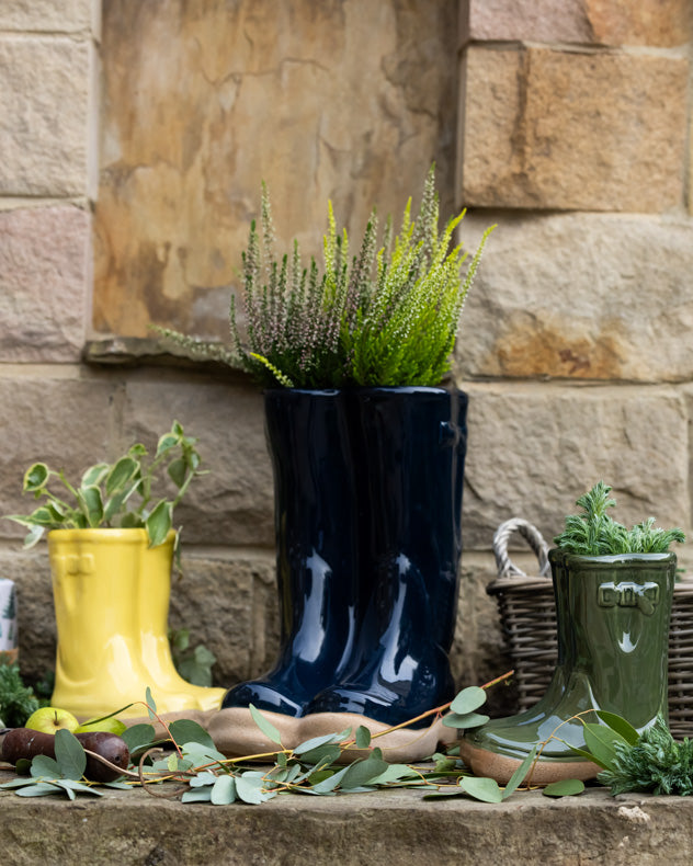 Ceramic Welly Planter Collection