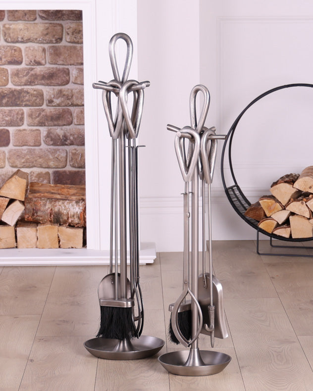 Pewter companion set in two sizes