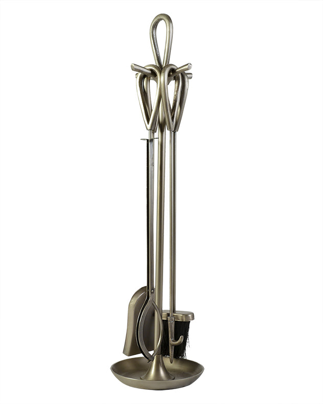 Blackwell Pewter Effect Companion Set