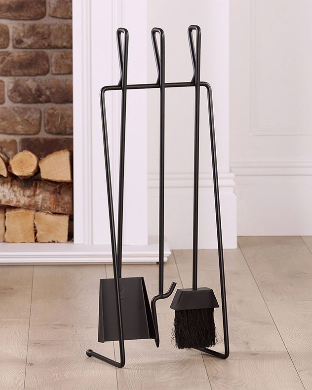 matte black companion set with 3 tools