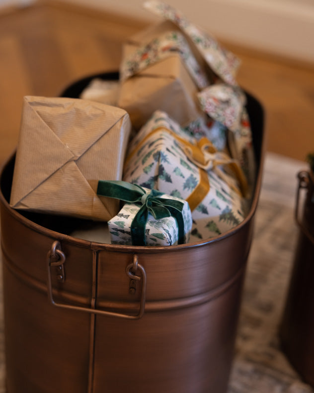 Bronte Copper Coal Bucket