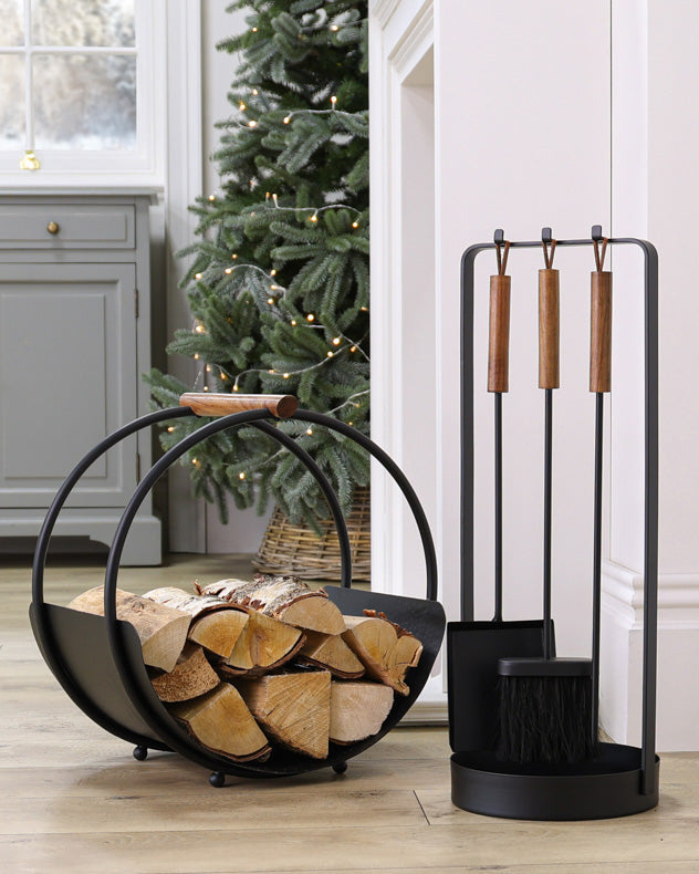 Soho Round Log Holder