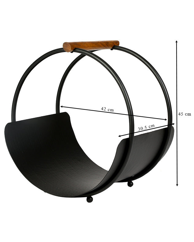 Soho Round Log Holder
