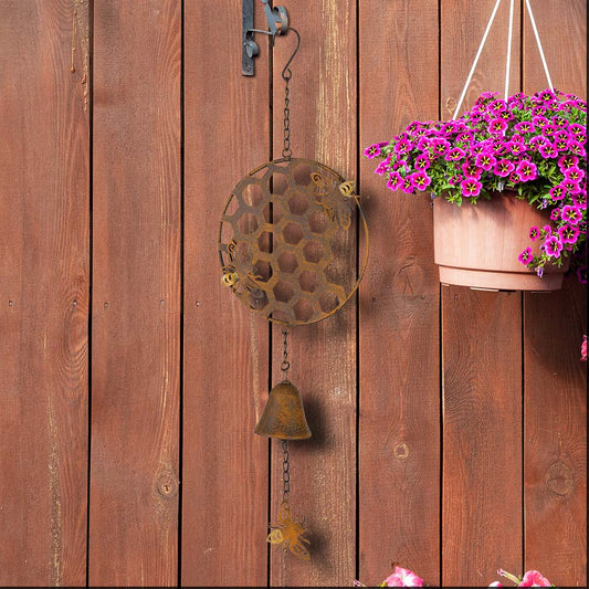 Vintage Honeycomb Wind Chime