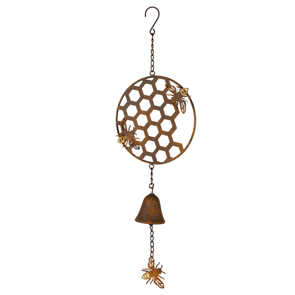 Vintage Honeycomb Wind Chime