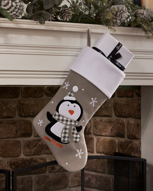 Mr Penguin Christmas Stocking