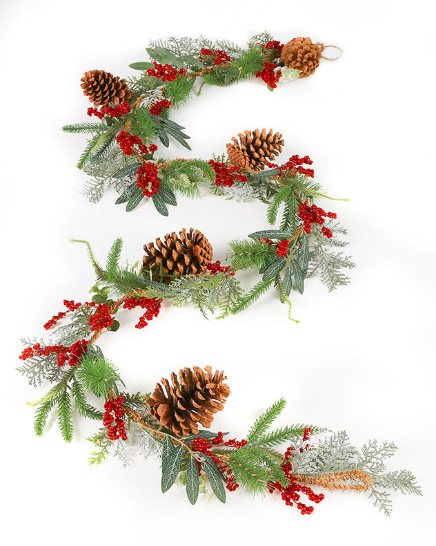 Redcurrent Pine Garland 180cm