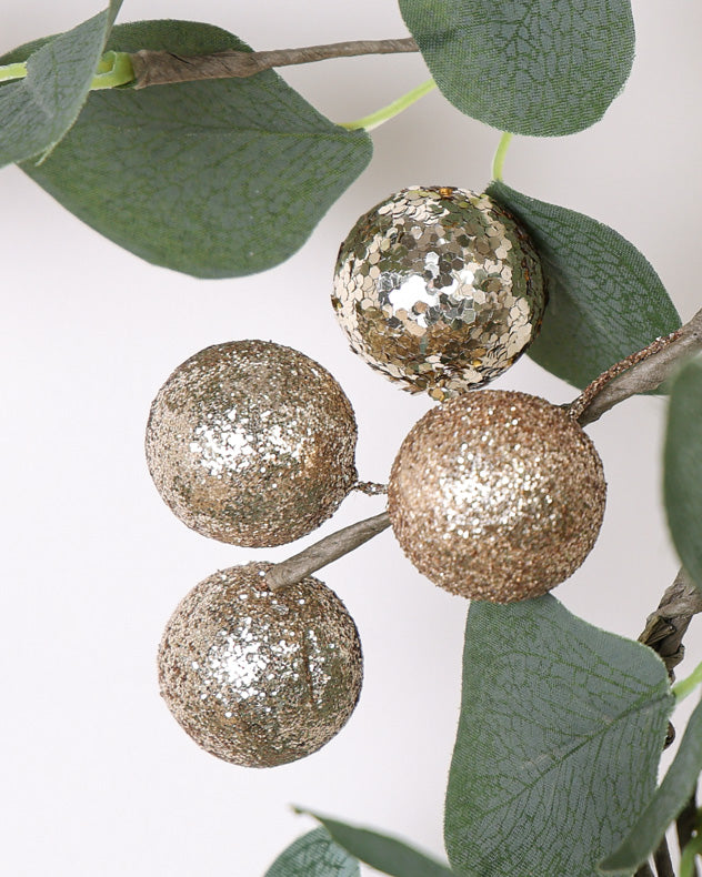 gold berry garland