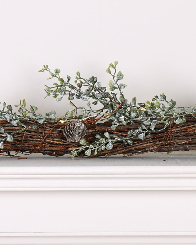 pre-lit christmas branch decoration