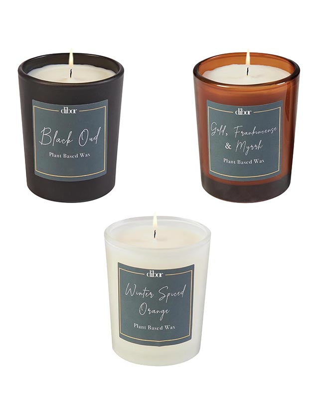 Winter Scents Set of 3 9cl Candles