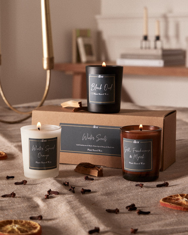 Winter Scents Set of 3 9cl Candles
