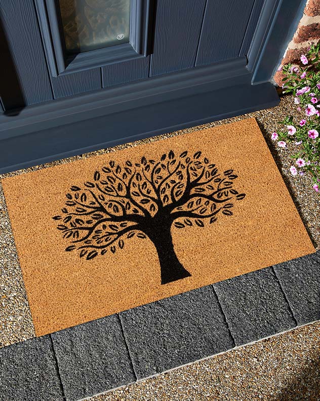 Eden Natural Coir Tree Doormat