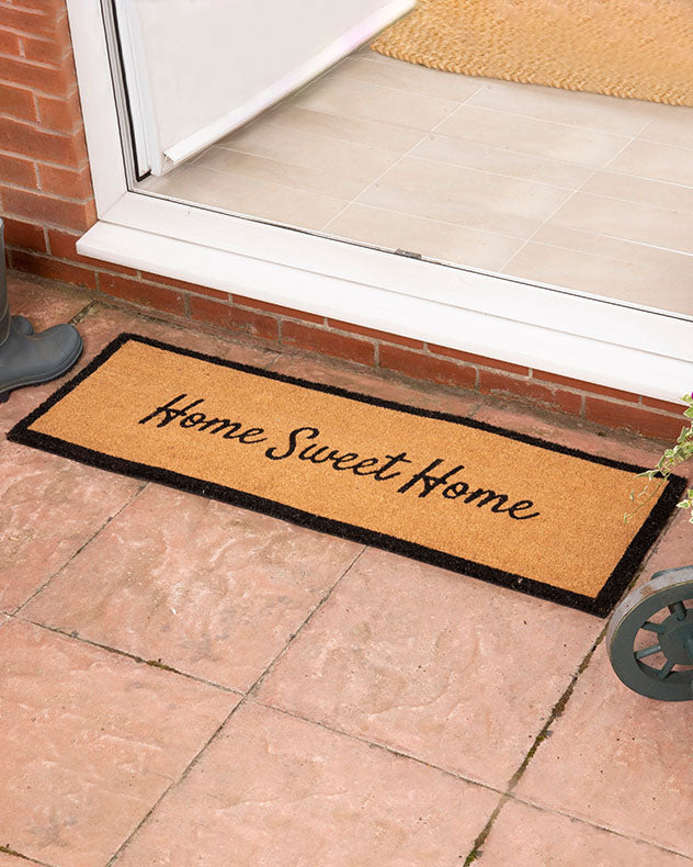 Home Sweet Home Natural Coir Extra Long Doormat