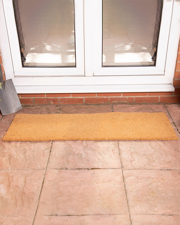 Extra Long Natural Coir Doormat Runner