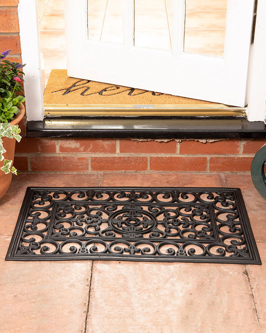 Gothic Style Non-Slip Rubber Doormat