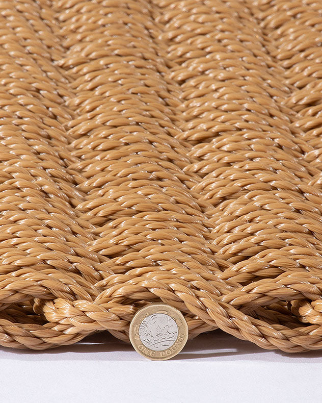 Ashden Natural Braided Door Mat