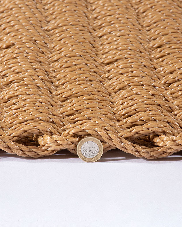 Ashden Large Natural Braided Door Mat
