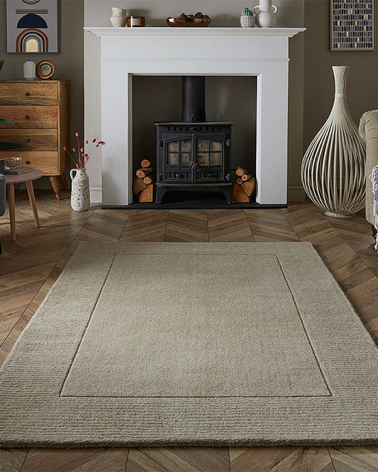 Knaresborough 120x170cm Stone Wool Rug