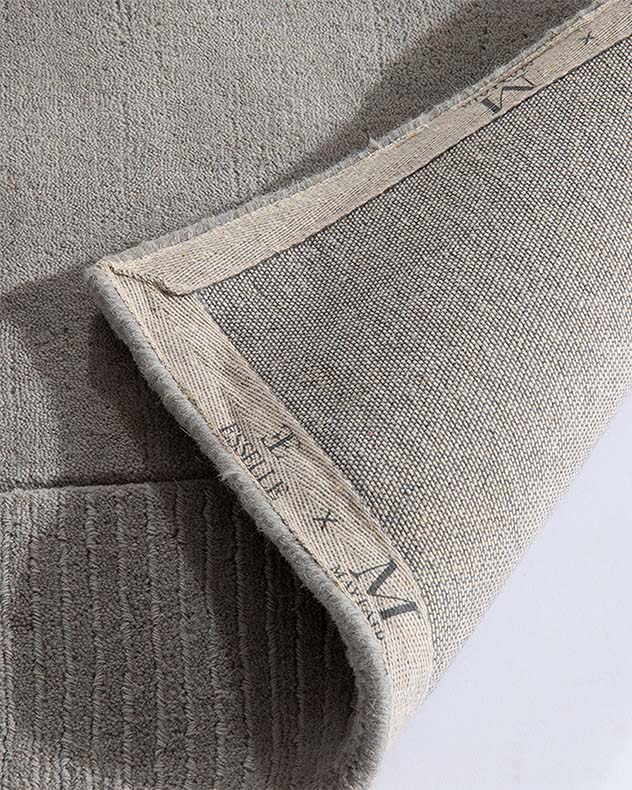 Knaresborough 120x170cm Silver Wool Rug