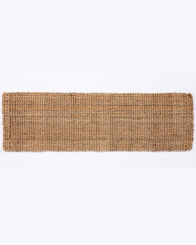 Sandsend Natural Long Jute Runner Rug