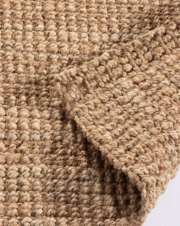 Sandsend Natural Long Jute Runner Rug