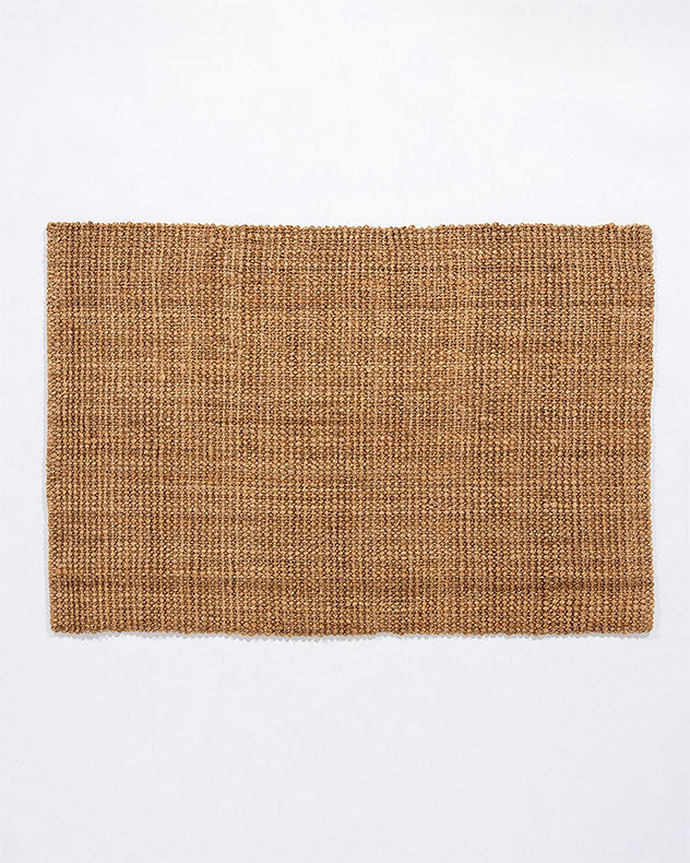 Sandsend Natural Handwoven Jute Rug