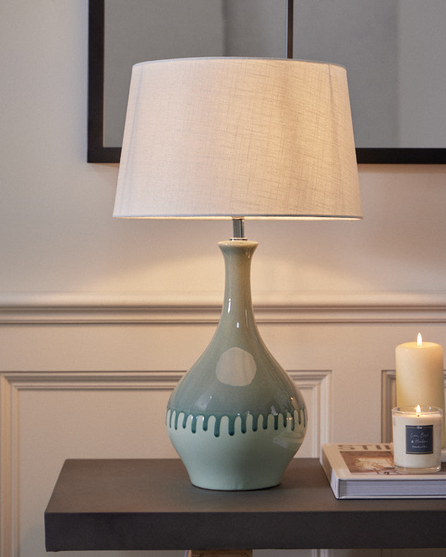 Aegean Dipped Ceramic Table Lamp