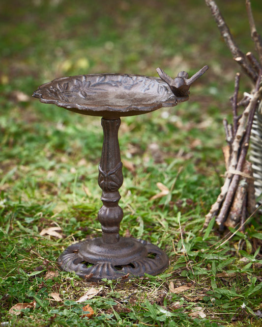 Vintage Style Standing Bird Dish