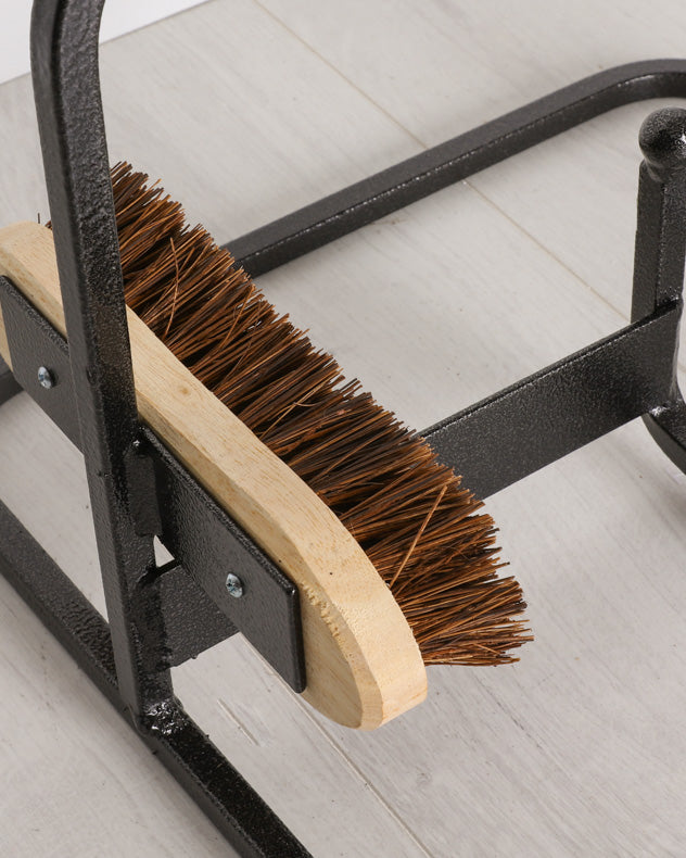 Heavy Duty Steel Wellington Boot Rack with Boot Brush