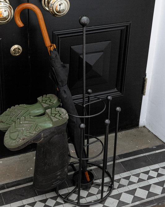 Heavy Duty Steel Boot Rack & Umbrella Stand