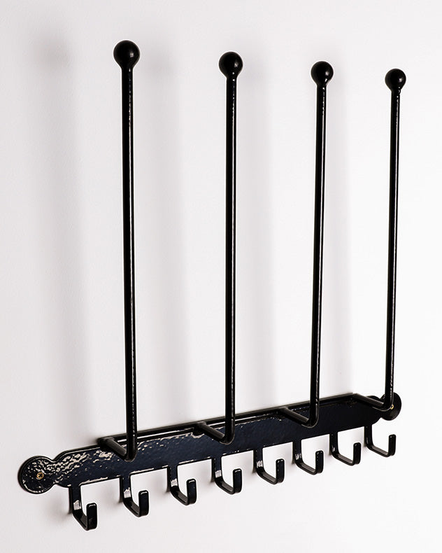 Wall Mounted Two Pair Wellington Boot Rack
