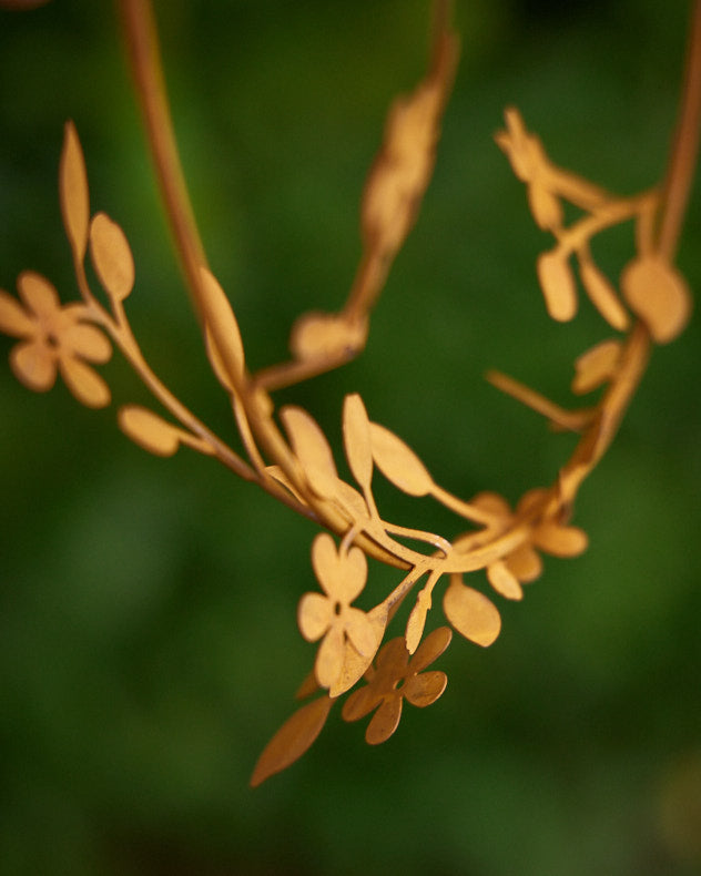 Gold Laurel Garden Wreath Ornament
