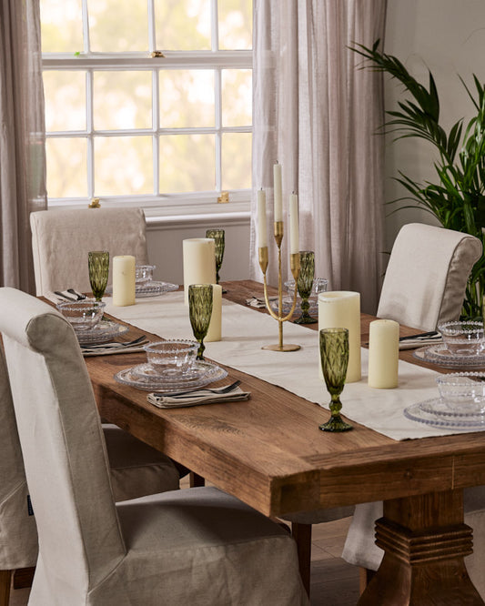 reclaimed wood dining room table