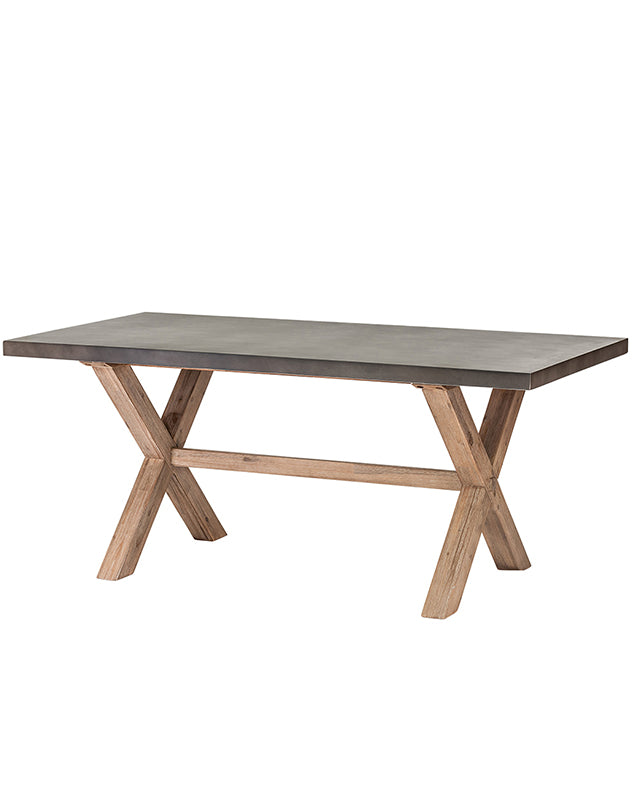 concrete surface coffee table