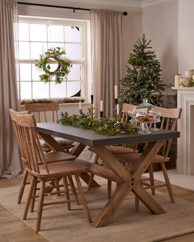 christmas dining room