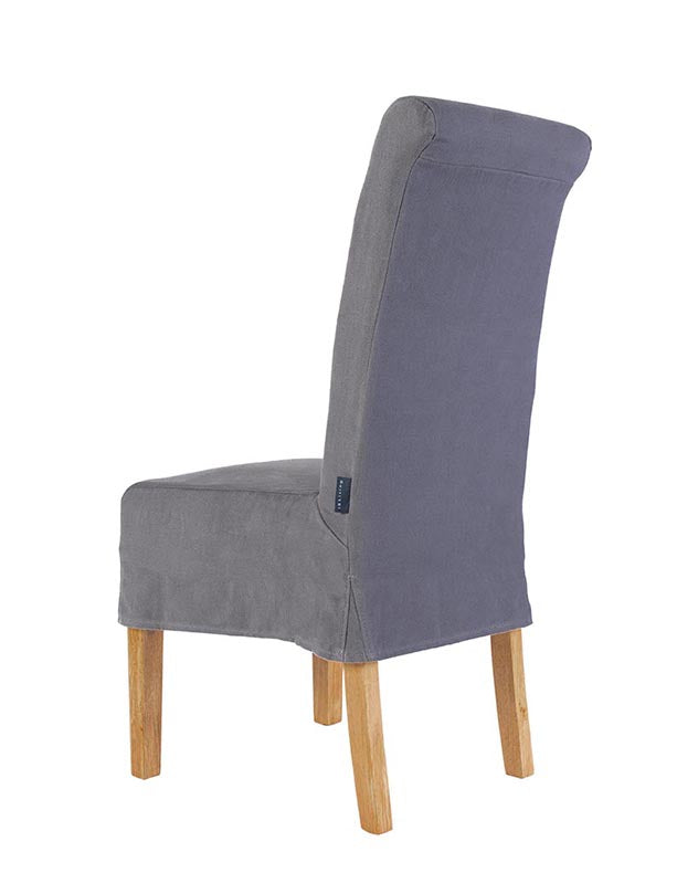 Riviera Loose Cover Dining Chair - Grey