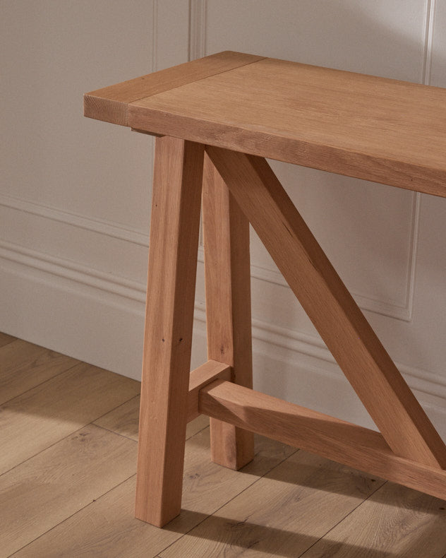 Harrogate Oak Console Table