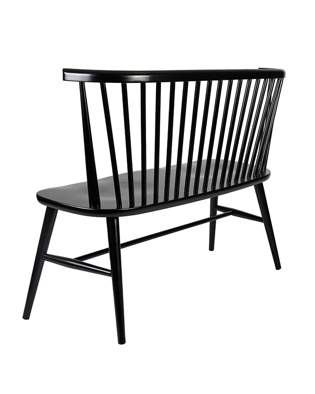 Harrogate Black Painted Bench